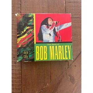 The Best of Bob Marley 3 CD Box Set Soul Rebel Mellow Mood Duppy Conqueror 1997